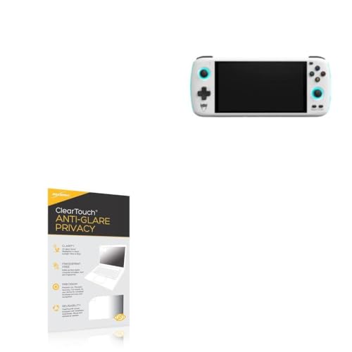 BoxWave Screen Protector Compatible with Ayn Odin - ClearTouch Anti-Glare Privacy (2-Pack), Privacy Screen Protector Flexible Film Anti-Glare