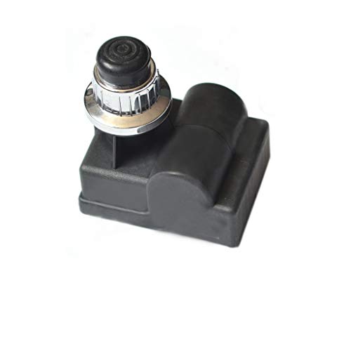 Grillanzünder Funken generator Druckknopf Zündgerät, "AA" Batterie betriebt (F. 6 Brenner, Silber)