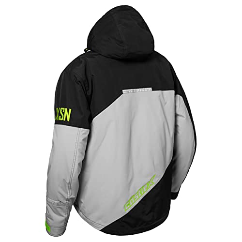 Image of Castle X Men's Phase G4 Jacket (Black /Silver /Hi-Vis - Medium)