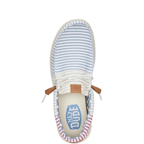 Hey Dude Men's Wally-Tri Varsity Sport Mesh | Men's Shoes | Men Slip-on Loafers | Comfortable & Light-Weight2