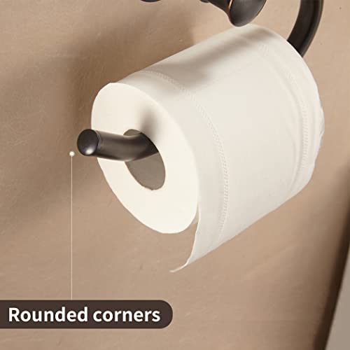 Wolibeer Oil Rubbed Bronze Toilet Paper Holder, Bathroom Tissue Roll Paper Holder Rustic Toilet Paper Dispenser Wall Mounted Sus 304 Stainless Steel #TOP5
