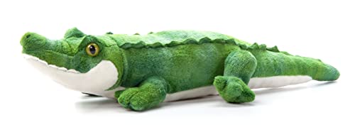 Image of The Petting Zoo Crocodile Stuffed Animal Plushie, Gifts for Kids, Wild Onez Wildlife Animals, Crocodile Plush Toy 23 inches
