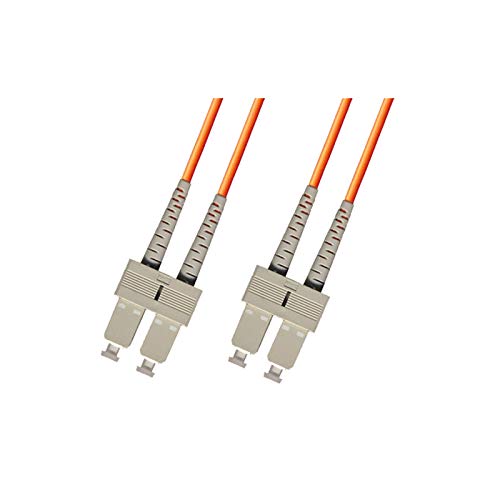 SC/PC-SC/PC, MM 50/125, Duplex, 3.0mm, orange, 3m