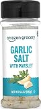 Amazon Grocery, Garlic Salt with Parsley, 6.4 Oz