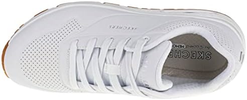 Skechers womens Skecher Street Women's Uno - Stand on Air Sneaker, White, 5.5 US | Image 2