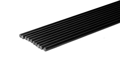 Varilla Fibra de Carbono Vareadora ■ Adaptables a la vareadora Zanon/Benza/Zome ■ Ø 4,5 mm / 370 mm ■ (Pack Varillas 10 Unidades)