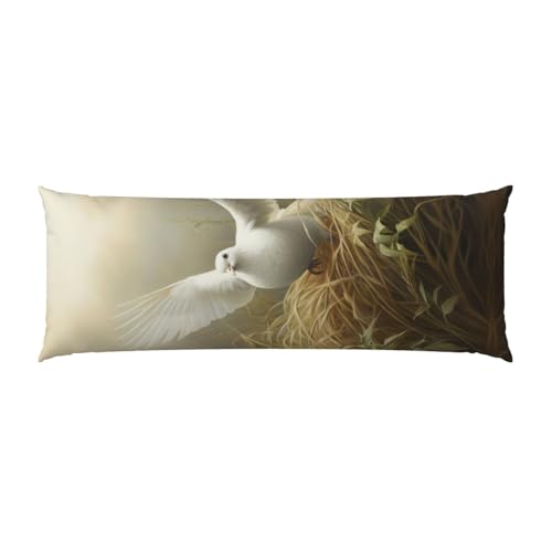 Housse de coussin de corps esthétique imprimée collines - 3