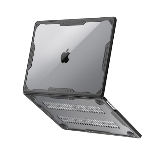 MOSISO 対応機種 MacBook Air 15インチ ケース 2023-2025リリース M4 M3 M2 A3241 A3114 A2941 チップ Touch ID付き、対称幾何 耐衝撃 プラスチックハードシェルケース TPUバンパーカバー付き(
