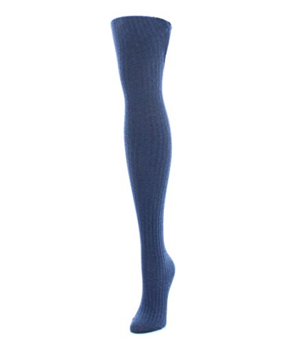 Image of Girls Ribbed Cotton Blend Sweater Tights