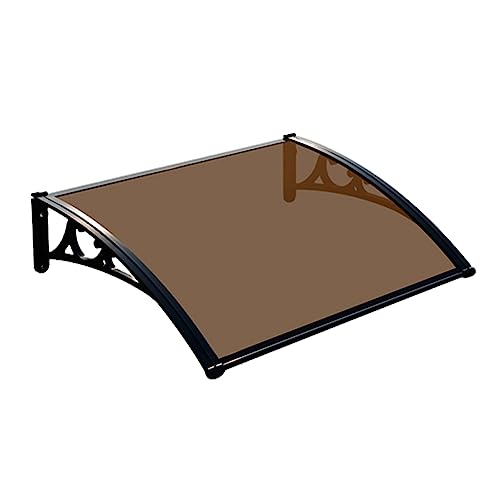 Auvent de porte aluminium extérieur moderne facile à installer