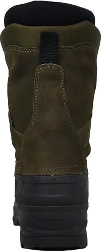 Kamik Men's Nation Plus Snow Boot, Olive, 8.5 W US3
