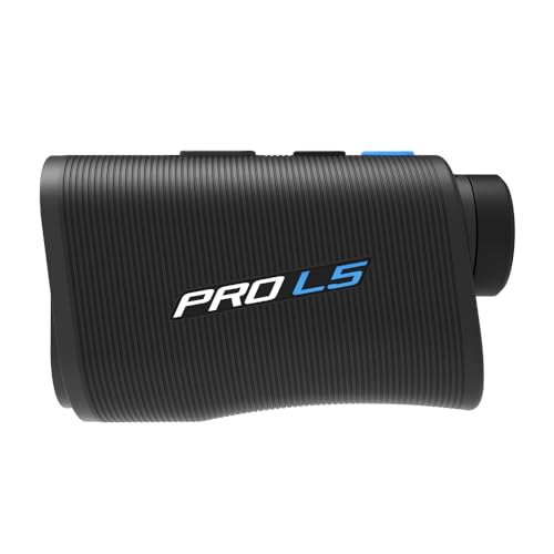 Shot Scope PRO L5 Golf Rangefinder with OLED Display, Adaptive Slope Technology, Targer-Lock Vibration, 1300 yard range & x7 magnification - Image 3