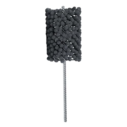 Image of Cylinder Hone, 240 Grit Silicon Carbide, 4 inch (101mm) Diameter Ball Hone | for Hole Diameters 3 3 /4 inch - 4 inch, Cylinder Engine Sanding Brush for Mild Steel, Stainless Steel and Cast Iron