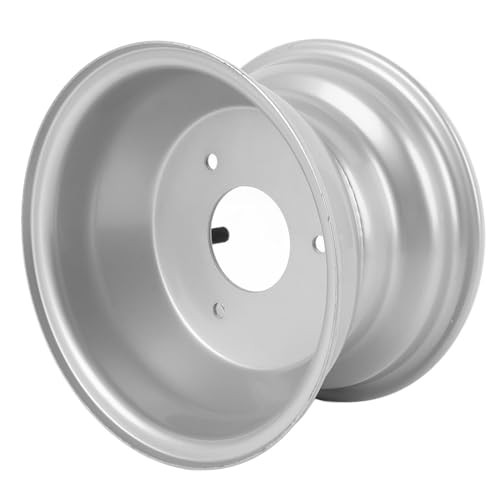 Aramox Llantas para Go Kart de 7 Pulgadas, 3 Orificios para Pernos, Llanta para ATV, Aleación de Aluminio, 16 X 8,00-7 Pulgadas, para Go Kart, Cuatrimoto, Motocross, Moto de Cross,