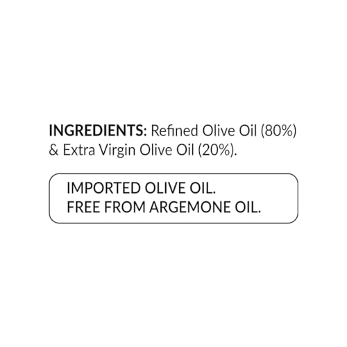 Image of Del Monte Classic Olive Oil (Imported) | Pure multipurpose cooking oil ideal for pasta, pizza, curries, gravies, shallow frying, grilling & roasting | Good for Skin, Hair & Baby care & massage | High MUFA & Rich in antioxidants | 1L PET
