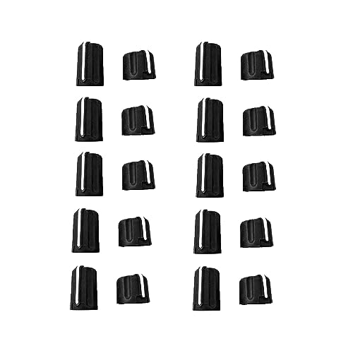 10 Pairs Volume Knob & Channel Selector Knob Button Cap Kit for XPR3300 XPR3500 XPR3500E XPR3300E Two Way Radio Accessories