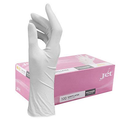 Jet Gant Latex Premium Non Poudré Catégorie 3 Naturel Taille XL 9/10