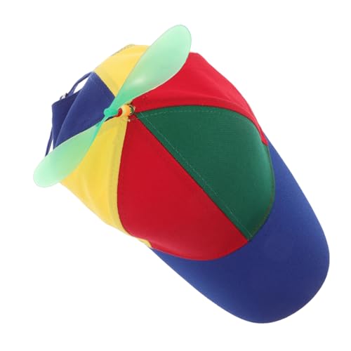 Detachable Propeller Baseball Cap for Adults Funny Dragonfly Design Parent Matching Sun Hat for Spring Summer for Outdoor Activities and Family Outings Multi