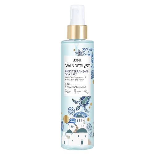Image of Nykaa Wanderlust Mediterranean Sea Salt Fine Fragrance Mist 200ml