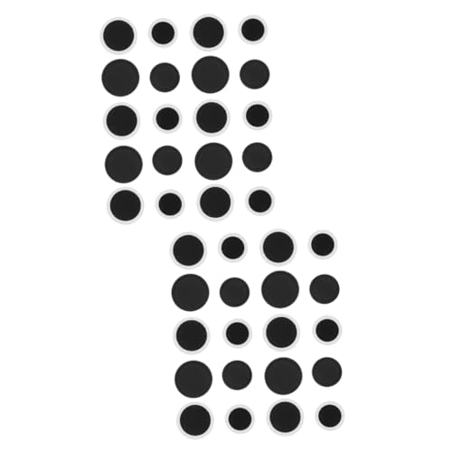 Levemolo 2sets Kazoo Flute Membranes Set Replacement Diaphragms for Kazoo Flutes Film Replacement Accessories 20pcs*2