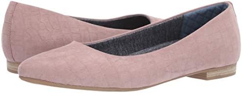 Dr. Scholl's Shoes Women's Aston Ballet Flat, Hydrangea Crocodile Emboss Microfiber, 6 W US | Image 6