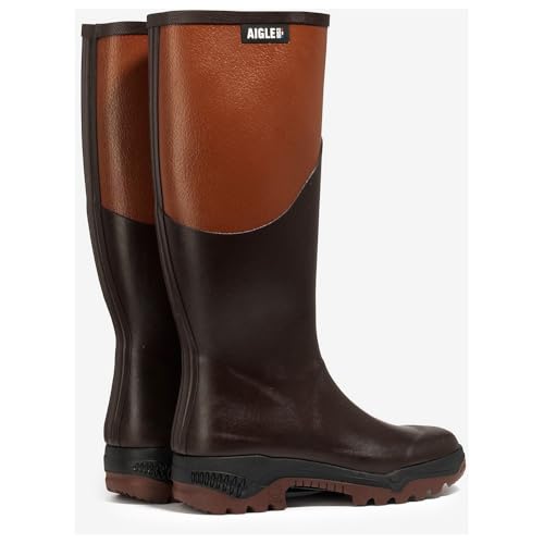 Aigle Parcours2 Damen-Stiefel, kniehoch, Braun, 39 EU, braun, 39 EU