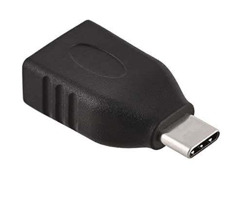 Image of JGD PRODUCTS USB Type C Male 3.0 to Female OTG Adapter Compatible with All Type C Enabled Devices (Black)