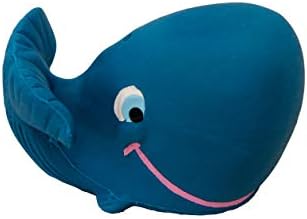 Lanco – Juguete para Bebés, Ballena Azul, 100% Caucho Natural, hecho a mano
