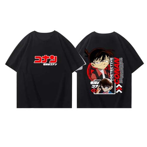 Conan Camiseta Conan Edogawa Estampado Camiseta Manga Corta Haibara Camiseta Conan...