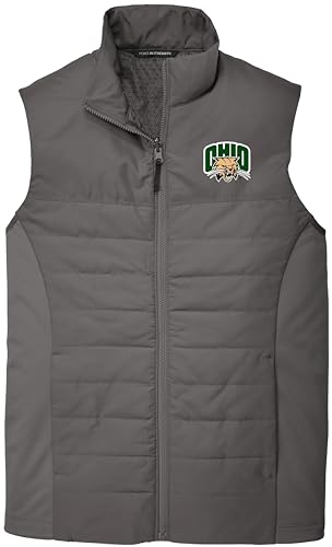 J2 Sport Ohio University Puffy Vest Apparel Jacket With Zipper
