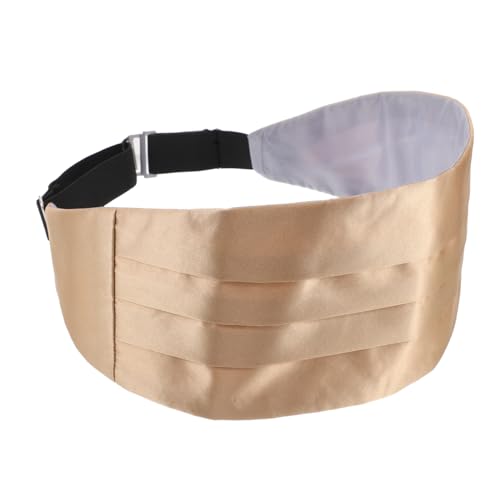 WOFASHPURET Djustable Satin Cummerbund for Men Pretied Bow Tie Wear Wedding Party Event Tuxedo Accessory