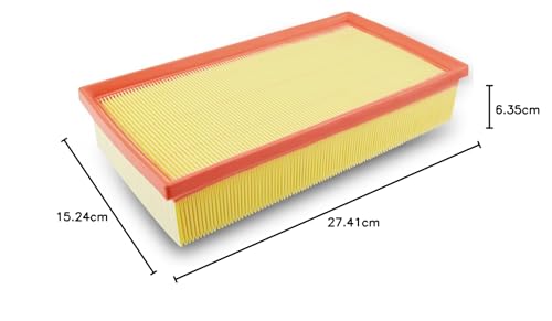Filtre d'extraction de poussière plat plissé compatible 9-20-27