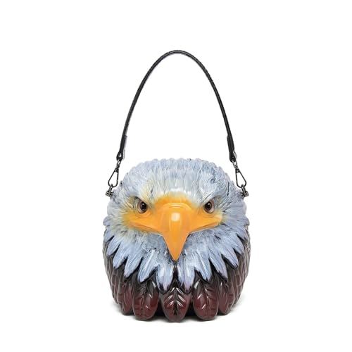 Sac à main multifonction avec motif hibou en polyuréthane