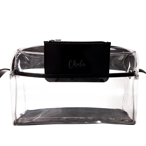 Chula, Rectangular Shoulder Bag with Coin Pouch Included, Crossbody Bag with Adjustable Strap, Messenger Bag, PVC Material and Full Grain Leather, Handmade, Obsidian3