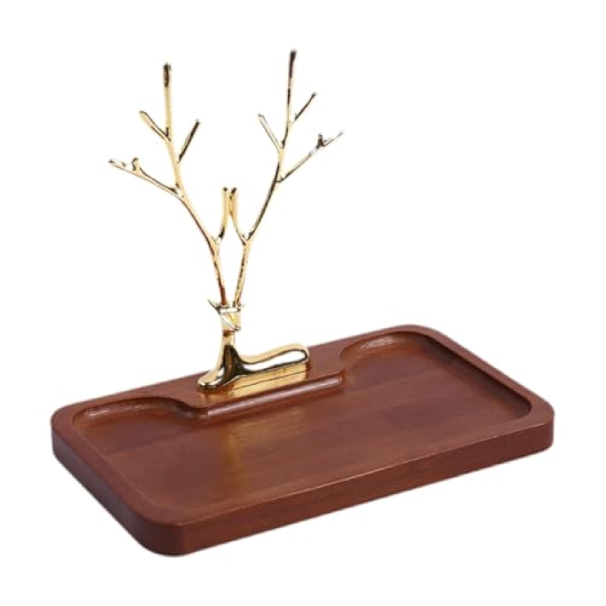 Modern Jewelry Tray Organizer for Side Table & Nightstand