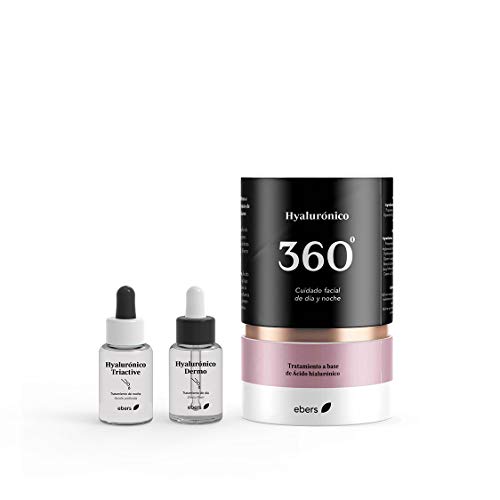 Ebers Hyalurónico 360 . Tratamiento Intensivo Día Y Noche A Base De Ácido Hialurónico. Fórmula Vegana. Hyaluronico Dermo Día 30 Ml Hyarluronico Triactive Noche 30 Ml Ebers Hyalurónico 360 . Tratamiento Intensivo Día Y Noche A Base De Ácido Hialurónico. Fórmula Vegana. Hyaluronico Dermo Día 30 Ml Hyarluronico Triactive Noche 30 Ml