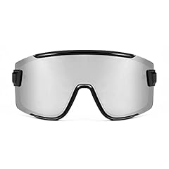 002 Black Frame/White Mirrored Lens