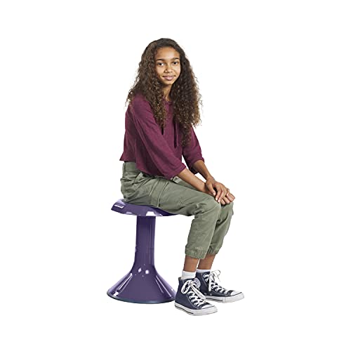ECR4Kids ACE Active Core Engagement Wobble Stool for Kids, Flexible Classroom & Home Seating, Kids’ Chair, Flexible Seating, Wiggle Chairs, 360 Degree Movement, 18-inch Seat Height, Eggplant ECR4Kids ACE Active Core Engagement Wobble Stool for Kids, Flexible Classroom & Home Seating, Kids’ Chair, Flexible Seating, Wiggle Chairs, 360 Degree Movement, 18-inch Seat Height, Eggplant