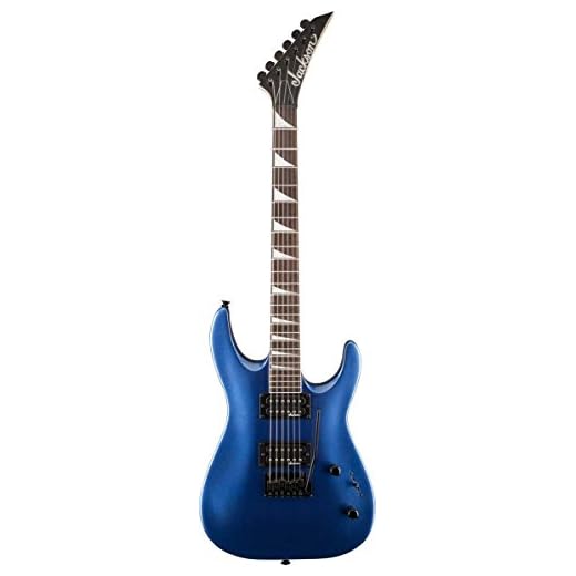 Jackson 6 String Solid-Body Electric Guitar, Right Handed, Metallic Blue RFB (2910120527)