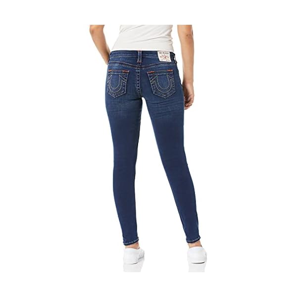 True-Religion-Womens-Halle-Mid-Rise-Super-Skinny-Fit-Jean True Religion Women's Halle Mid Rise Super Skinny Fit Jean, Dreamcatcher, 24