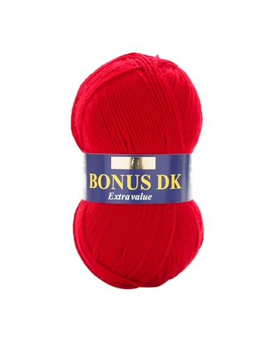 Hayfield Bonus DK Double Knitting Ladybird (698) 100g by Sirdar