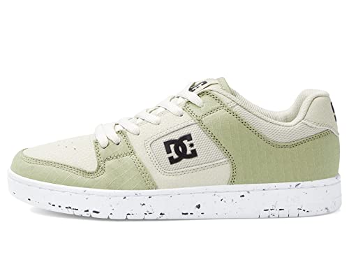 DC Shoes DC Men's Manteca 4 Zero Waste Casual Skate Shoe,Green/Brown/Black,11.5