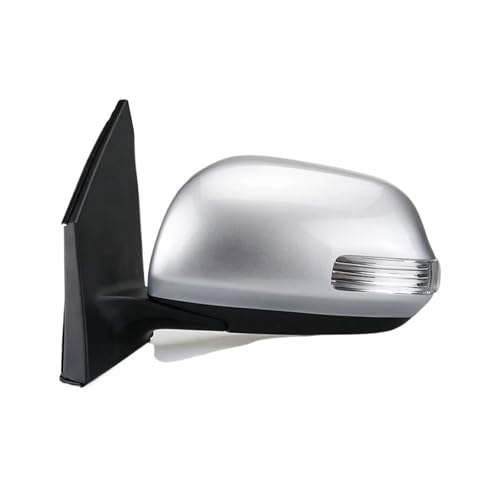 サイドミラー 左用 RAV4用 2010 2011 2012 2013用 7 9PIN オートアウトサイドドアバックミラーアセンブリ(9pin Left Silver)