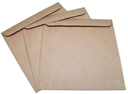 SUN PACKERS BROWN Envelope Poly Laminated Inside, Flap Lock Courier