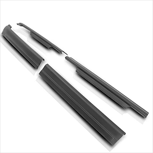 image for PM PERFORMOTOR 4-Piece Set Rocker Panel Sill Plate Cover Compatible wi