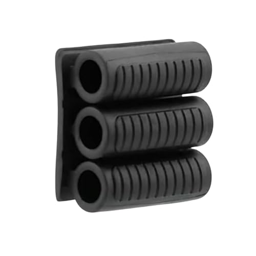 Universeller Bohrerhalter Organizer für Schraubendreher Bohrmaschinen mit starker Befestigung zur praktischen Aufbewahrung Ihrer Bohrspitzen direkt am Arbeitsgerät (Black, 3.3x3.4cm)