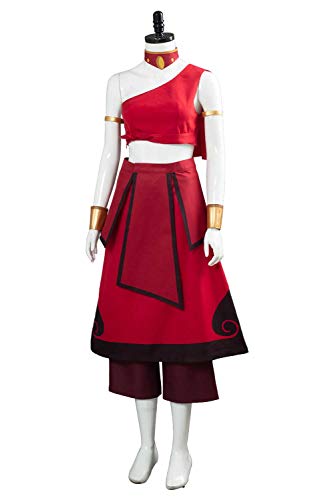 IOONCHI Katara Cosplay Outfit Samurai Jacket Warrior Cosplay Costume Halloween Christmas Cosplay Sokka Medieval Retro Carnival Film Suit - Image 4