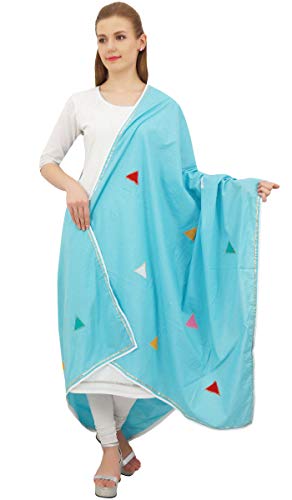 Indian Women's Chunni Designer Cotton Dupatta Ethnic Stole Scarves4