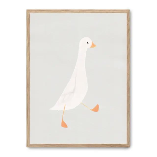 Cuadro mother duck i_FASE5 : le tableau tendre symbole de la complicité familiale