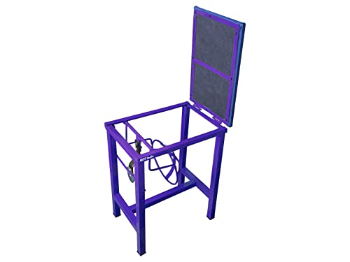 Image of Coconut Scraper Cum Stool 2 in 1 Foldable Blade and Plate Holder Chirava (Purple, Cushion Stool Iron)